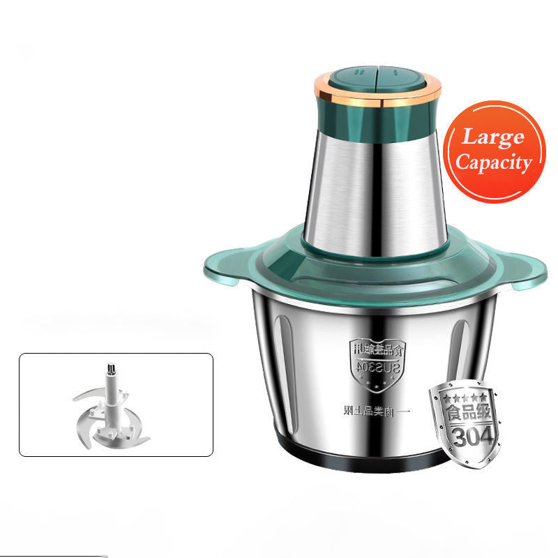 Manual Meat Grinder – Stainless Steel Hand Mincer & Kitchen Food Chopper
