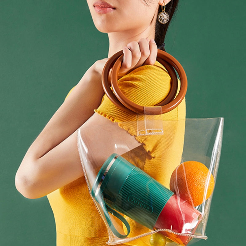 Portable Blender – USB Rechargeable Smoothie Maker & Travel Juice Cup