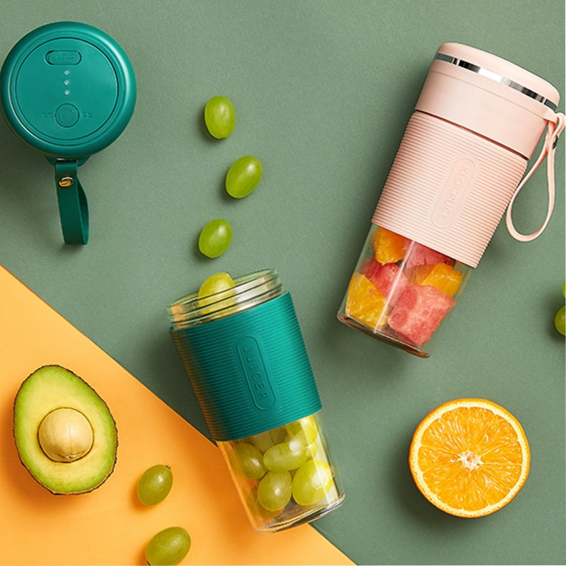 Portable Blender – USB Rechargeable Smoothie Maker & Travel Juice Cup