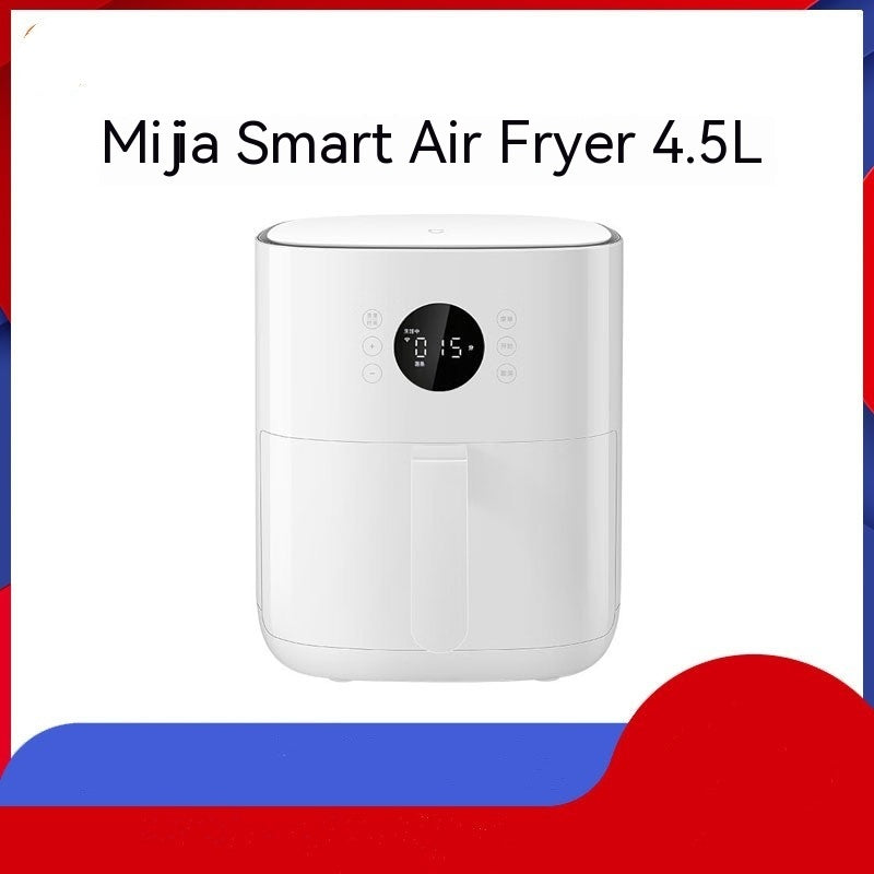 Intelligent 4.5L Multifunctional Air Fryer with Smart Touch Control and Non-Stick Coating