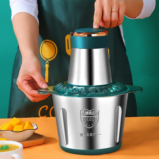 Manual Meat Grinder – Stainless Steel Hand Mincer & Kitchen Food Chopper