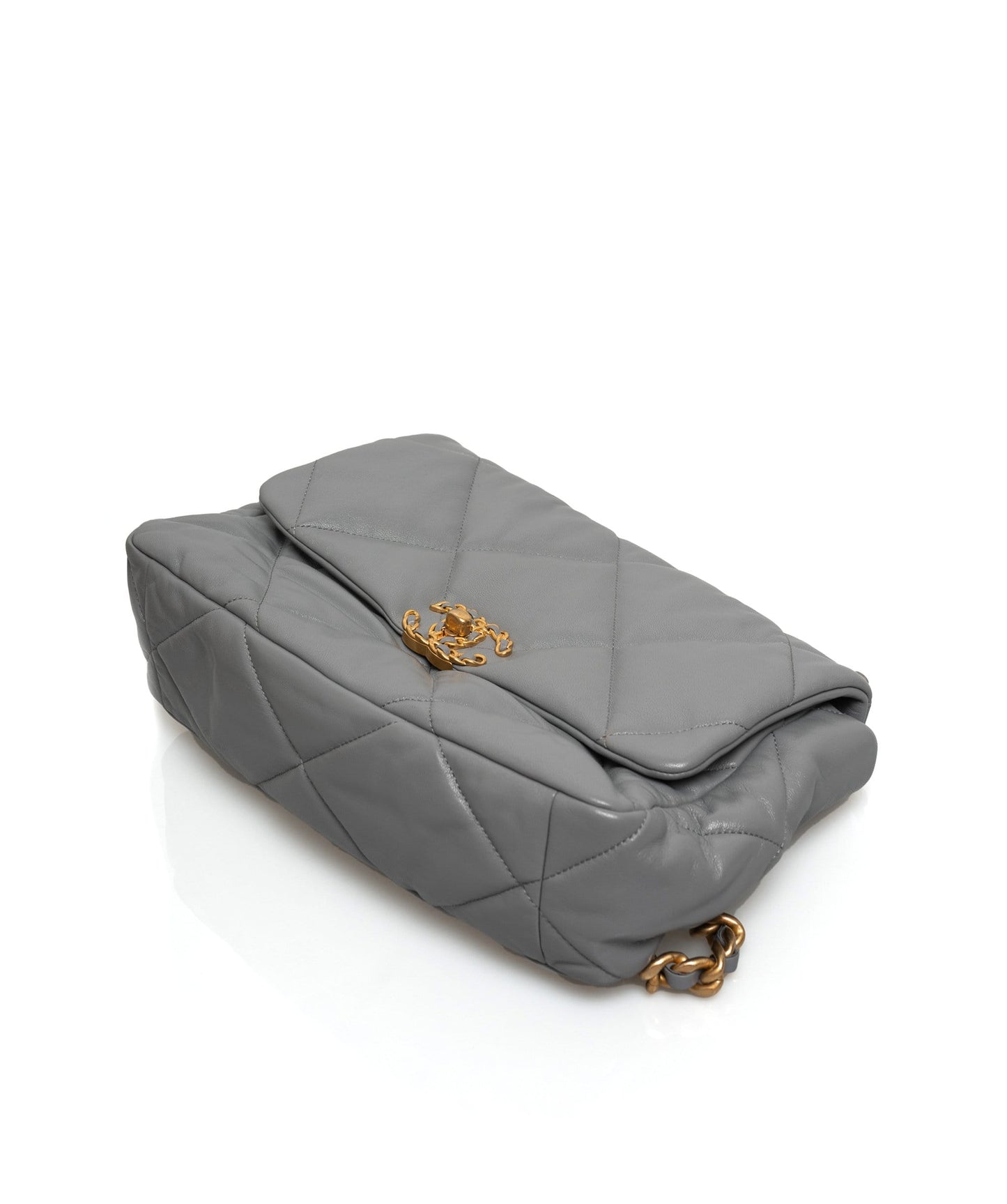 Chanel Large Grey 19 Shoulder Bag - ASL1590